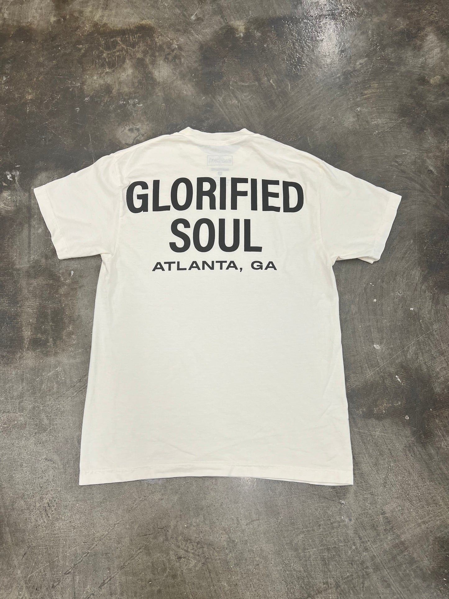 GS TEE FADED CREAM